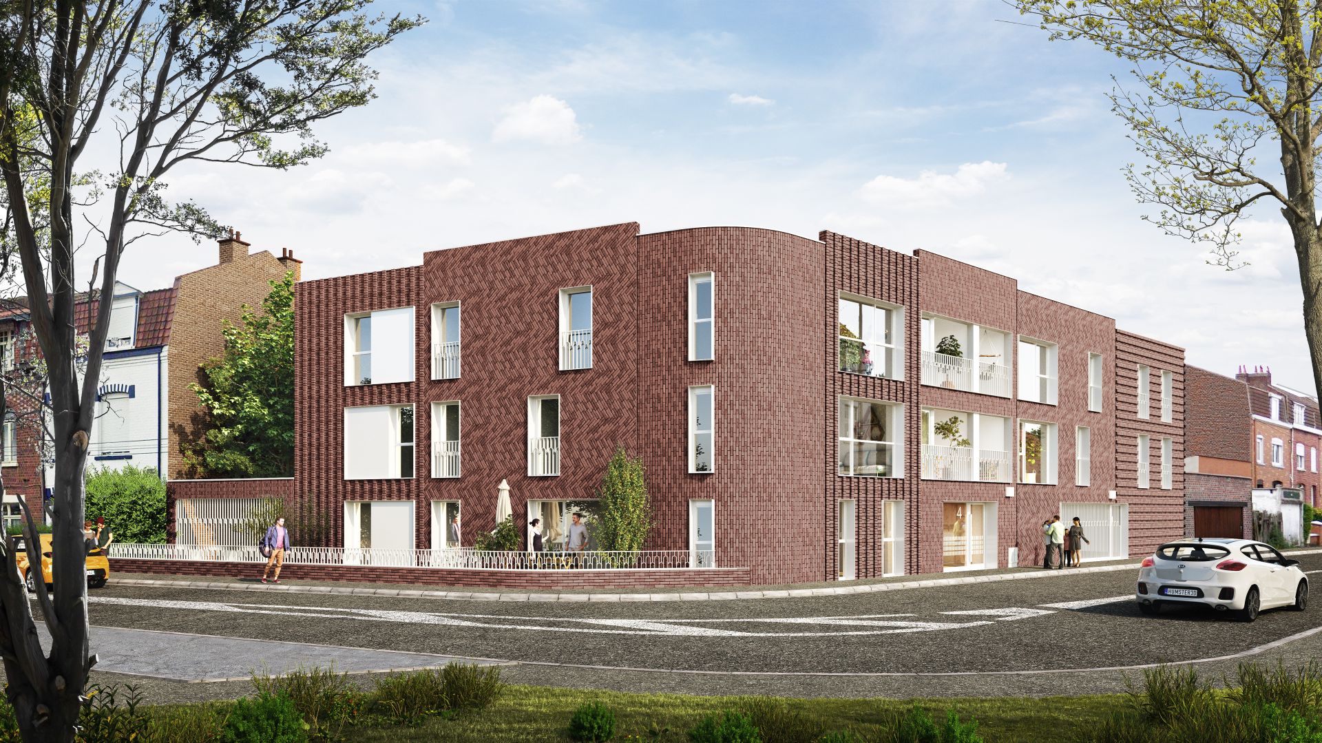 BECITY - VILLENEUVE D'ASCQ ROUX - Rue - V06